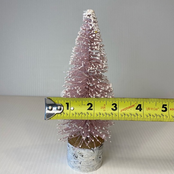 Cracker Barrel Light Up Christmas Bottle Brush Tree Pink - 1 In Box - Picture 12 of 12